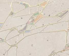 Декор Eletto Ceramica 587562001 Terrazzo Decor Marfil Crystal 25.1x70.9