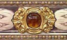 Бордюр Kerlife (Navarti) Cen. MAJESTIC CREMA 8*25