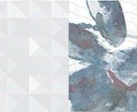 Бордюр Polcolorit LN-CRISTAL BL WAVE 11.8x74.4