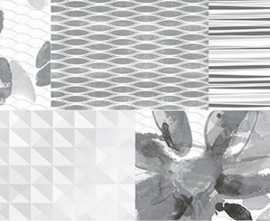 Декор Polcolorit DN-CRISTAL GR WAVE 24.4x74.4