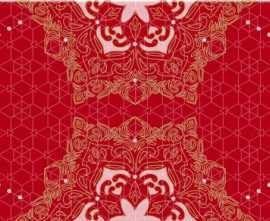 Декор ArtyCer Gold Pizzo Rouge 25x60