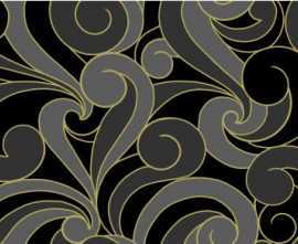 Декор ArtyCer Gold Noir 25x60