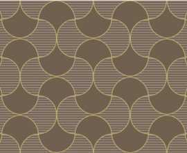 Декор ArtyCer Gold Flow Taupe 25x60