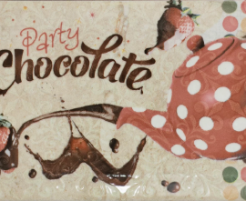 Декор BELLAVISTA Decor Chocolate 10x20