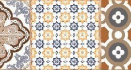 Декор Valentia 62101-01267 DB Espadan 20*60 Mix