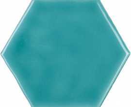Плитка Amadis Fine Tiles Art Deco Glossy on Mesh Aqua Marine (7.9x9.1-16pz) 32x28