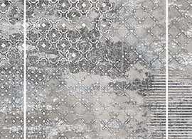 Декор Brennero Habita FORMELLA LIFE PLATINO 33,3*33,3 (в ассорт 3 шт.)