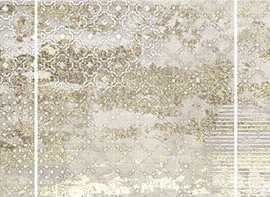 Декор Brennero Habita FORMELLA LIFE GOLD 33,3*33,3 (в ассорт 3 шт.)