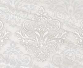 Плитка Sina Tile 9221 Palasio Flower Grey 30x75
