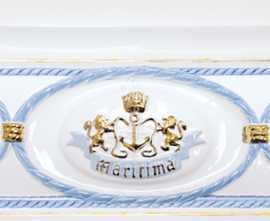 Бордюр Maritima Ceramics Cenefa Rumbo Aire 15x30