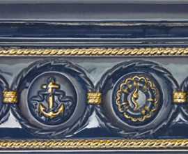 Бордюр Maritima Ceramics Cenefa Deriva Aqua 15x30