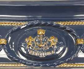 Бордюр Maritima Ceramics Cenefa Rumbo Aqua 15x30