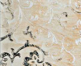 Декор Serra Cadoro Ramage 2 Decor Pearl White Glossy 30x90