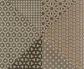 Декор Serra Alcantara Decor 2 L.Brown & Brown Matt 30x90