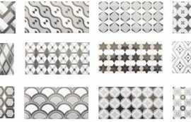 Декор FABRESA Eclectic BN Decor Mix BX 10x20