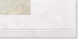 Serapool ABSCR Ступень Antique Beige Right Antislip 33х66