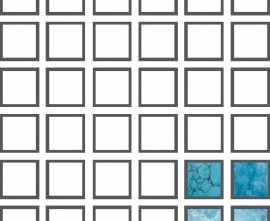 Мозаика Serapool BB55 Blue Bead 5х5