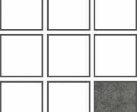 Мозаика Serapool AG1010 Antique Grey 10х10