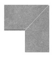 Бордюр Serapool Внутренний угол 90° Cement Grey Flat Handle 25x25