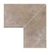 Бордюр Serapool Внутренний угол 90° Natural Mocha Flat Handle 25x25