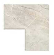 Бордюр Serapool Внутренний угол 90° Beige Stone Flat Handle 25x25