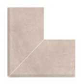 Бордюр Serapool Наружный угол 90° Pool Garden Beige Flat Handle 25x25