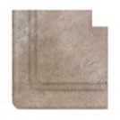 Бордюр Serapool Наружный угол закругленный Natural Mocha Handle 25x25