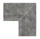 Бордюр Serapool Внутренний угол 90° Pool Garden Anthracite Handle 25x25