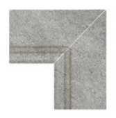 Бордюр Serapool Внутренний угол 90° Pool Garden Grey Handle 25x25