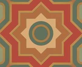 Керамогранит Simpolo Ceramics Scs Mandala Gold 19,8х19,8
