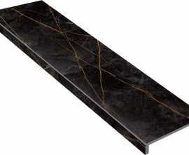 Idalgo Stage Lux Granite SANDRA Black / Ступень Lux Гранит Сандра Черный LLR 1200x320