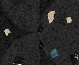 Керамогранит Creto NB_P0022 Cray dark geometry 30х60