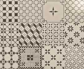 Декор Ragno Marazzi R6MQ Crema Decoro Mix 20*20 (Mix12 без подбора)
