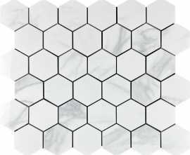 Декор Velsaa Mosaic Satuario Glacier 48 Hexagone 30.9x32.2