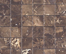Декор Velsaa Mosaic Copper Slab black 300x300