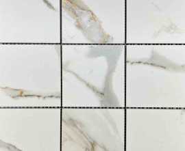 Декор Velsaa Mosaic Satvario Gold Satin 9.5x9.5 300x300