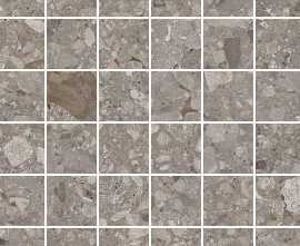 Vitra K9475128R001VTE0 Ceppostone Мозаика Темный Греж Матовый R10B 7Рек 5x5 30х30