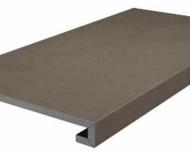 Ступень Kerama Marazzi DD641820R/GCF Про Чементо коричневый тёмный матовый 33x60