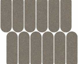 Декор Kerama Marazzi ID146 Джиминьяно наборный коричневый матовый 30x32
