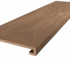 Ступень Kerama Marazzi SG518520R/GCF Монтиони коричневый матовый обрезной 33x119,5