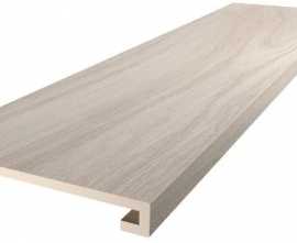 Ступень Kerama Marazzi SG567920R/GCF Монтиони миндальный матовый обрезной 33x119,5