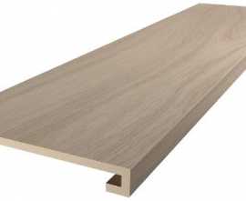 Ступень Kerama Marazzi SG518320R/GCF Монтиони бежевый матовый обрезной 33x119,5