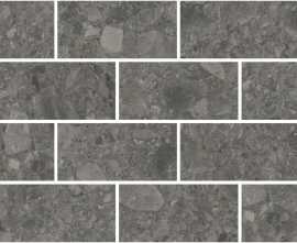 Kerama Marazzi DD606220/MM Декор Чеппо ди Гре мозаичный антрацит матовый обрезной 34,6x20x0,9