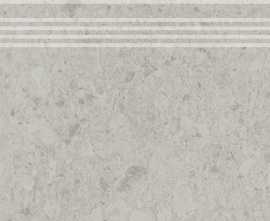 Kerama Marazzi DD605820R/GR Ступень Чеппо ди Гре серый светлый матовый обрезной 30x60x0,9