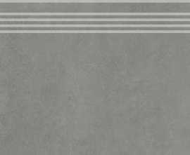 Kerama Marazzi DD841390R/GR Ступень Про Догана серый тёмный матовый обрезной 30x80x0,9