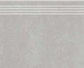 Kerama Marazzi DD841190R/GR Ступень Про Догана серый светлый матовый обрезной 30x80x0,9