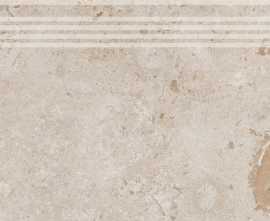 Kerama Marazzi DD205420R/GR Ступень Про Лаймстоун бежевый темный натуральный обрезной 60х30