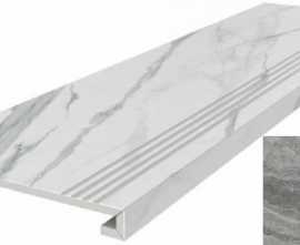 Ступень Kerama Marazzi DL502800R/GCF Гриджио серый 33*119.5