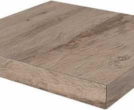 Kerama Marazzi DL501500R/GCS Ступень угловая клееная левая Про Вуд бежевый темный 33x33