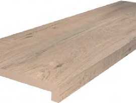 Kerama Marazzi DL501400R20/GLF Ступень клеёная тип L Про Вуд беж светлый 34*119.5